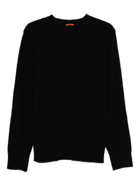 BARENA textured crew-neck sweater