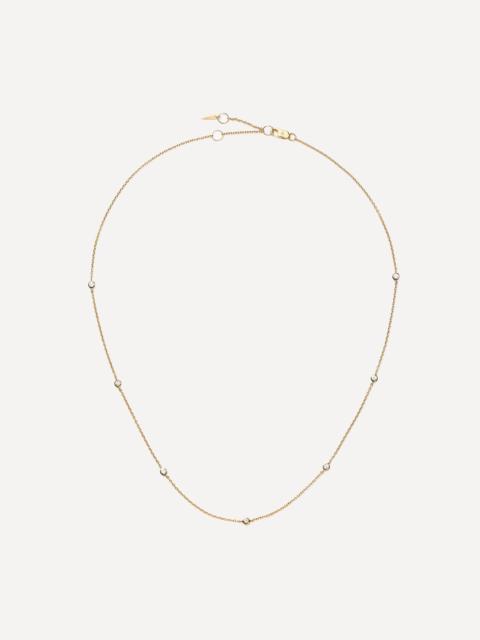 MISSOMA 14ct Gold Fine Floating Diamond Necklace