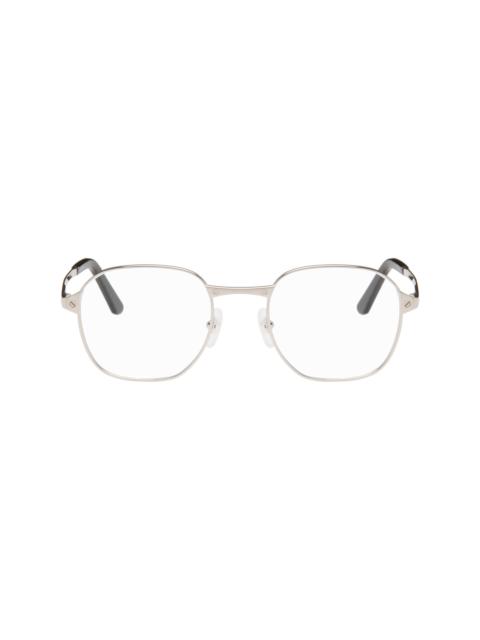 Cartier Silver Santos de Cartier Glasses