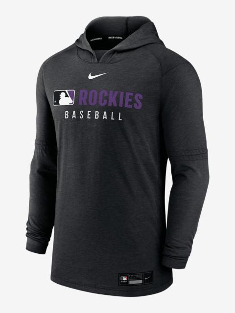Nike Colorado Rockies Authentic Collection Men's Nike Dri-FIT MLB Pullover Hoodie