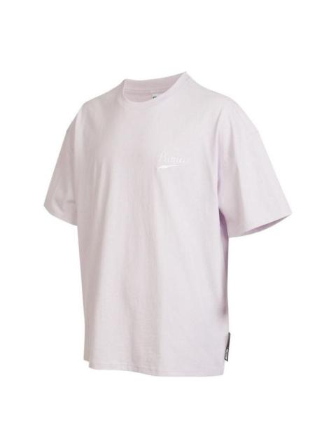 PUMA Logo Tee 'Pink' 537874-17