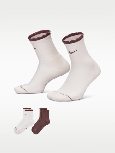 Nike Nike Everyday Elevated Mid-Crew Socks (2 Pairs)