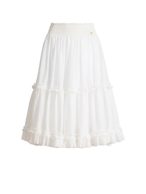 Balmain Long gathered skirt