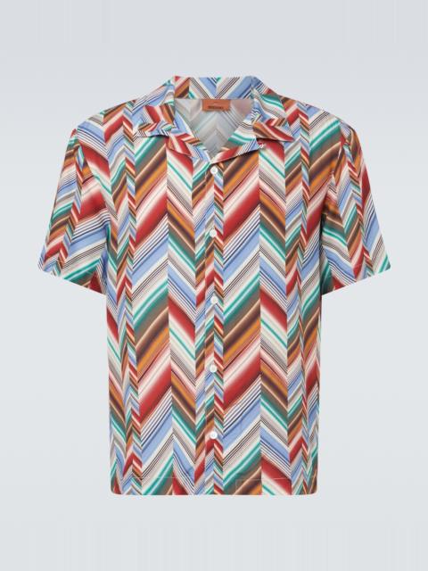 Missoni Zigzag bowling shirt