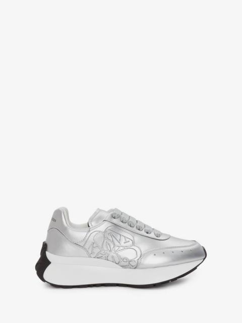 Alexander McQueen Sprint Runner in Silver