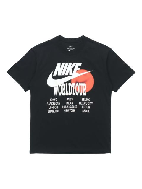 Nike AS Men's Nike Sportswear Tee WORLD TOUR Black DA0938-010