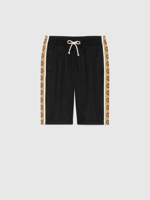 GUCCI Technical jersey shorts