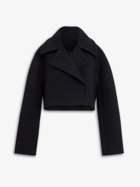 Alaïa CROPPED CABAN JACKET