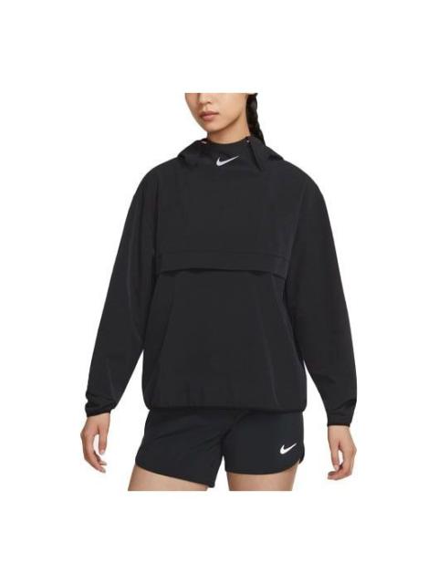 Nike (WMNS) Nike Run Division Logo Hooded Jacket Black DD5394-010