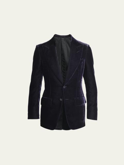 Men's Atticus Sparkly Velvet Dinner Jacket