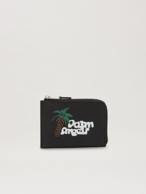 Palm Angels Sketchy Zip Card Holder