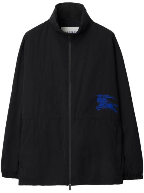 Burberry logo-print funnel-neck jacket