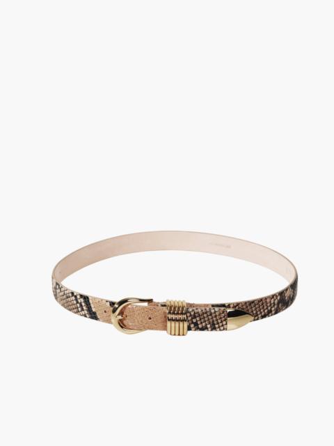 DÉHANCHE HOLLYHOCK SNAKE GOLD BELT