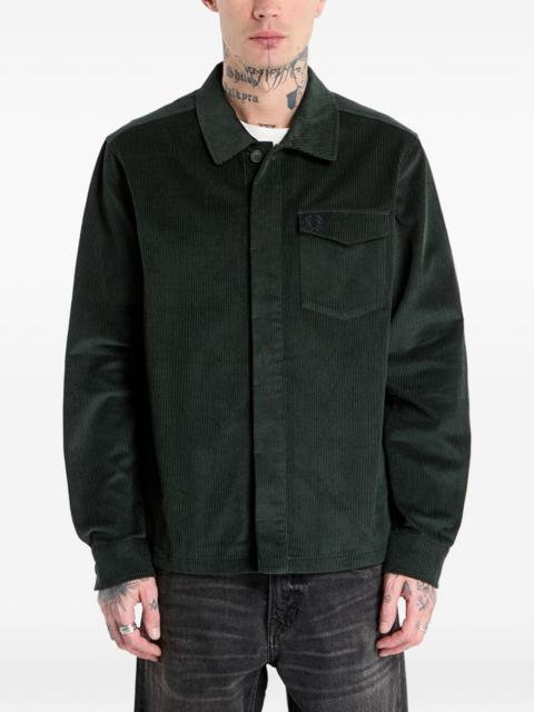 Fred Perry corduroy chest-pocket shirt