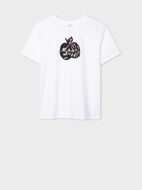 Paul Smith White 'Apple' T-Shirt