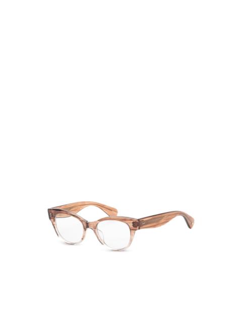 Garrett Leight Octavia cat-eye glasses