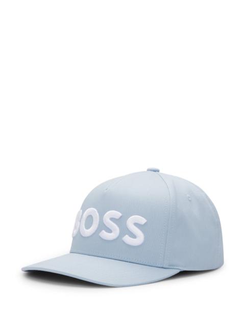 BOSS COTTON-TWILL CAP WITH EMBROIDERED LOGO