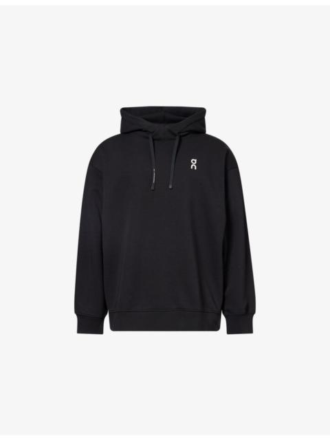 On Club Graphic Printed Cotton-Blend Hoodie