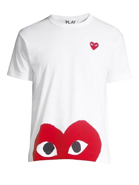 Comme des Garçons PLAY Bottom Heart Tee