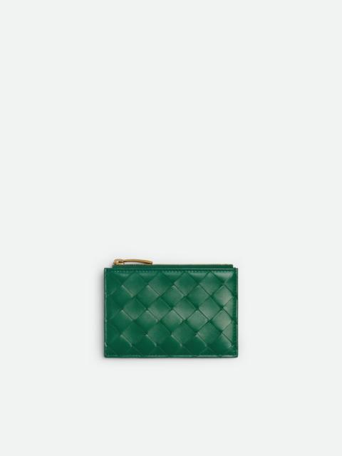 Bottega Veneta Intrecciato Zipped Card Case