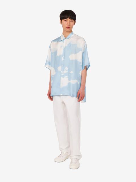 Moschino COTTON SHANTUNG PANTS