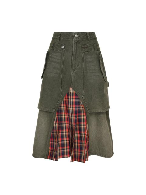 Andersson Bell Raptor Layered Pleats Skirt