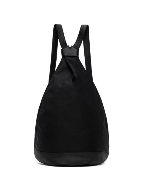Yohji Yamamoto Black Y Nylon Backpack
