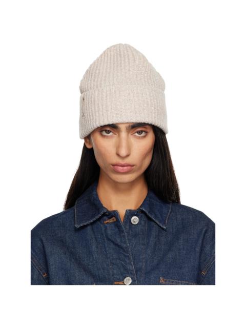 A.P.C. Beige Noa Beanie