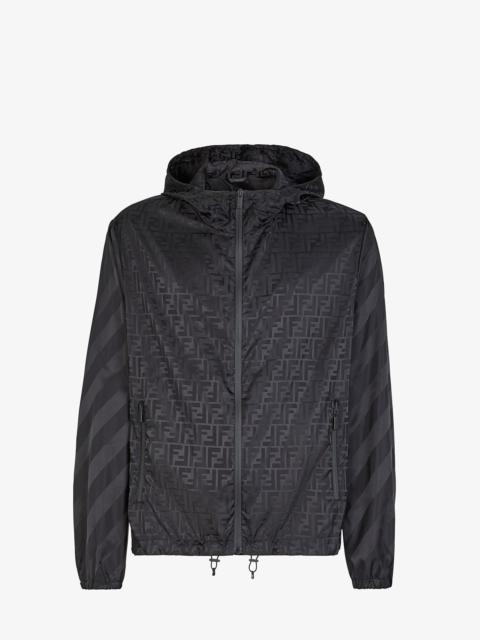 FENDI Black nylon jacket