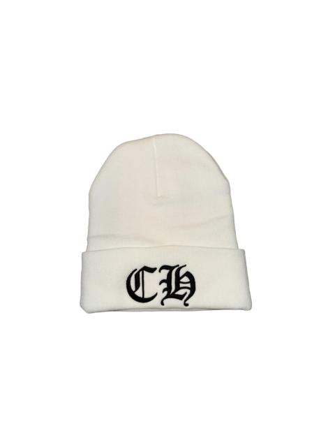 Chrome Hearts CH Logo Beanie "White / Black" CHRM1447