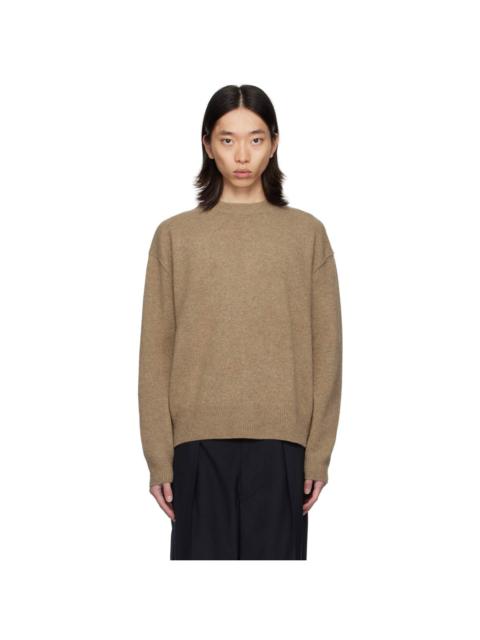 Beige Crewneck Sweater