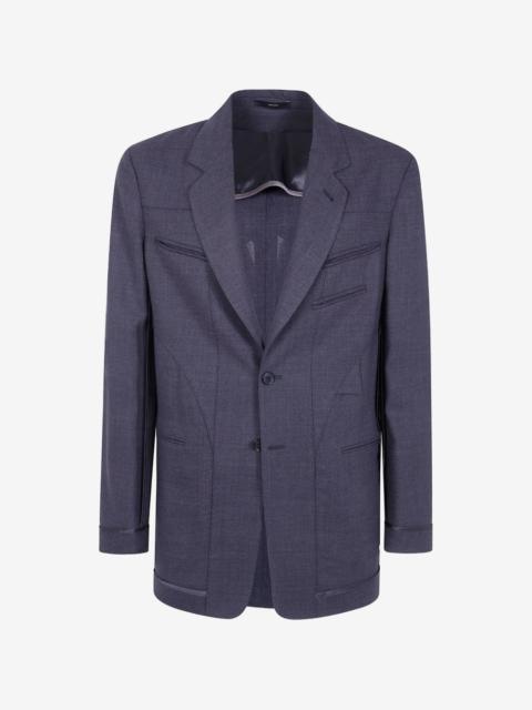 Paul Smith Cordonetto panelled wool blazer