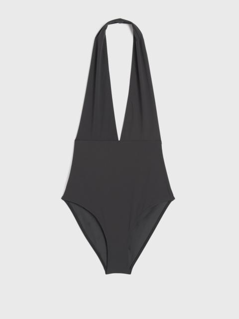 Totême Halterneck swimsuit anthracite