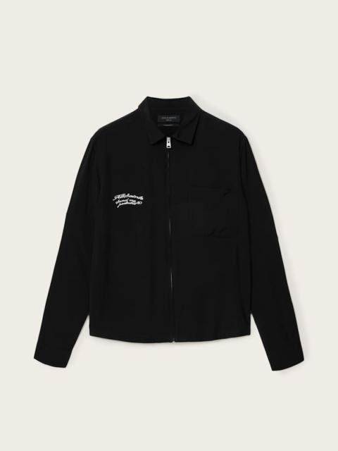 BUCK OVERSIZED EMBROIDERED LONG SLEEVE JACKET