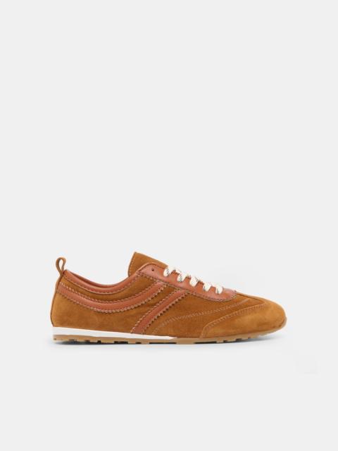 dolce vita VIPER SNEAKERS COGNAC SUEDE