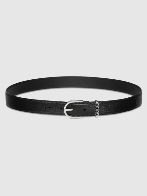 GUCCI Belt with stirrup buckle