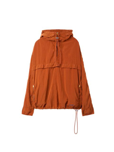 SUNNEI ANORAK JACKET / ripstop / choco