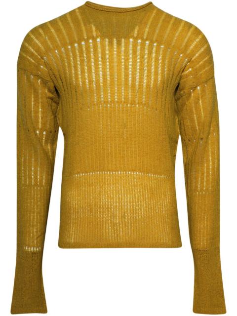 Rick Owens ribbed-knit jumper