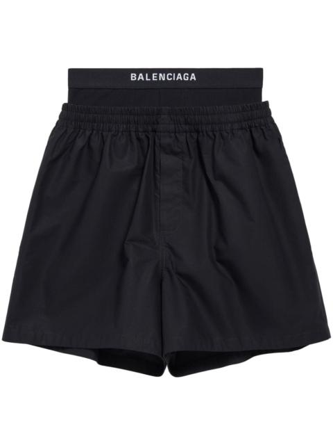 BALENCIAGA Hybrid cotton boxer shorts