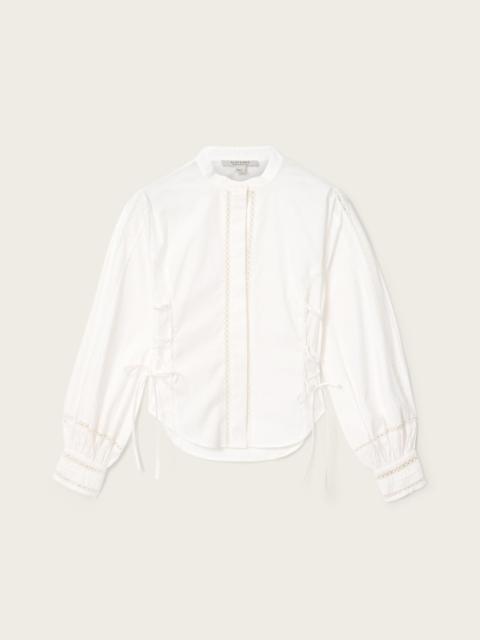 ALLSAINTS FRANCES LONG SLEEVE FITTED SHIRT