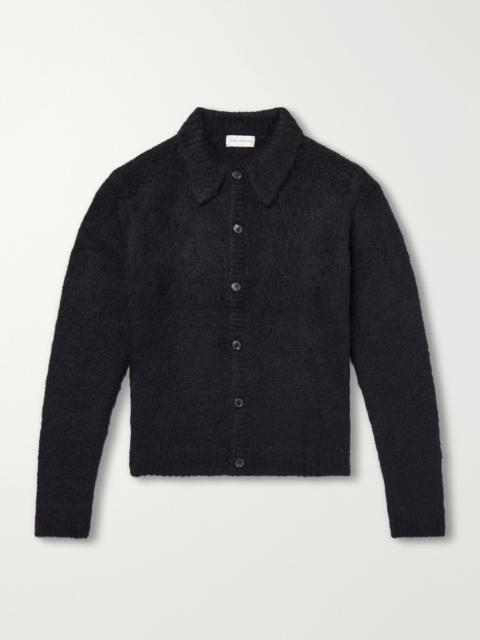 Dries Van Noten Mora Cropped Alpaca-Blend Cardigan