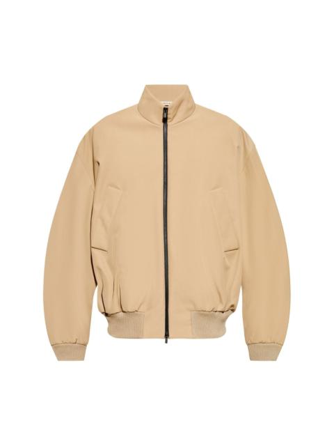 twill bomber jacket