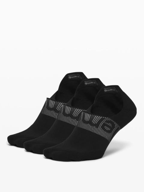 lululemon Men's Power Stride No-Show Socks with Active Grip *3 Pack