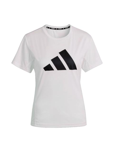 adidas (WMNS) adidas Run It T-shirt Asia Sizing 'White' IN0111