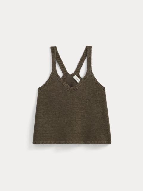 EVERLANE RACERBACK V-NECK SWEATER