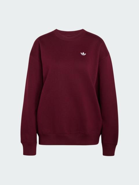 adidas ESSENTIALS CREW LONG FLEECE OS Sweatshirt