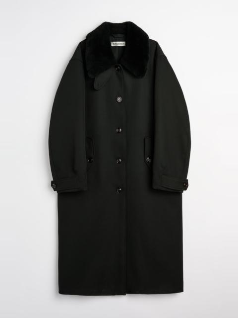 Our Legacy Tundra Coat Coarse Black Gabardine
