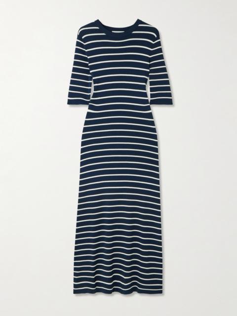 Altuzarra Kitty Striped Jersey Midi Dress