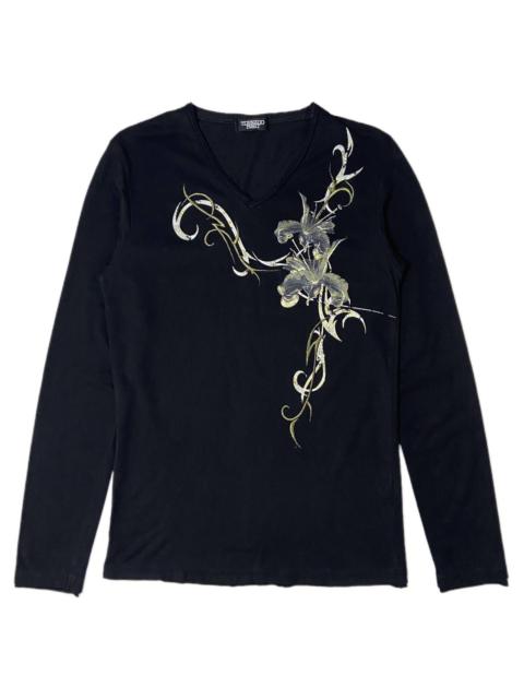 トップス TORNADO MART rhinestone wing design tee TORNADO MART