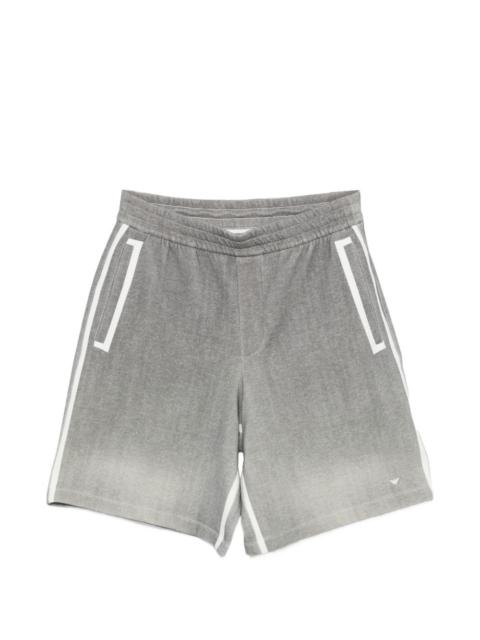 EMPORIO ARMANI side stripe shorts